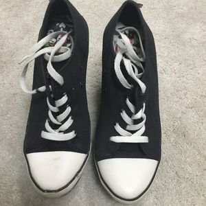 Rock & Candy Black Platform Y2K Sneakers Sz 9 $115 Great Condition Stylish